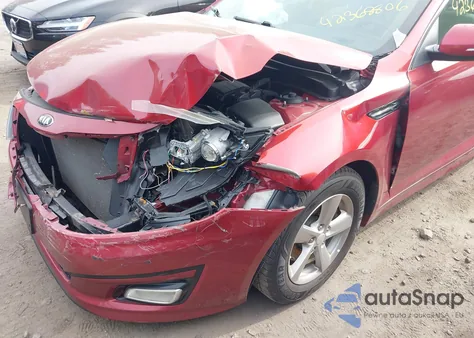 2015 Kia Optima Lx из США, поврежденный, VIN 5XXGM4A72FG375448